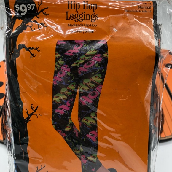 Pants - ** FREE WITH PURCHASE Hip Hop Leggings! Halloween Costume or Night Out!